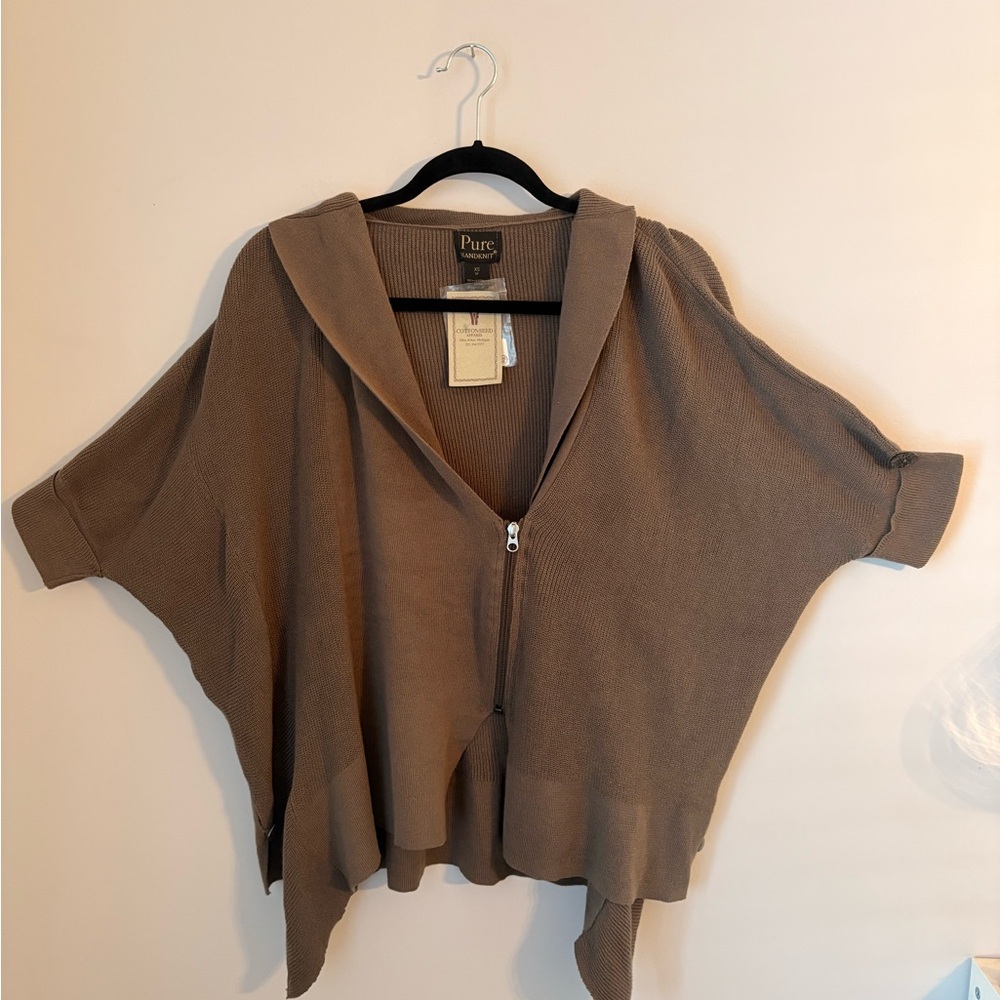 Pure Handknit Rebecca Oversized Cardigan XS NWT